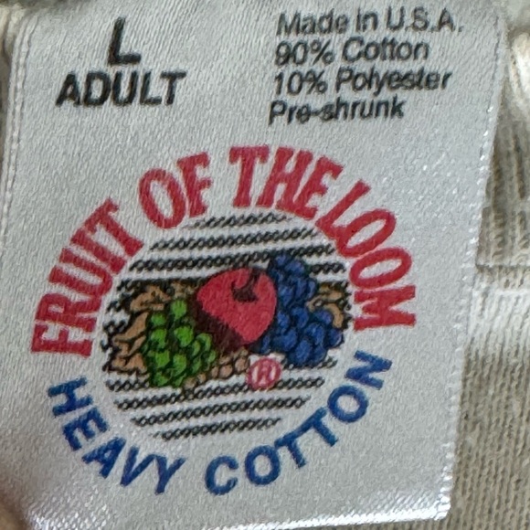 Vintage 1996 Tomahawk Resort Crewneck Sweatshirt USA Made 90’s Fruit Of The Loom - Picture 6 of 10